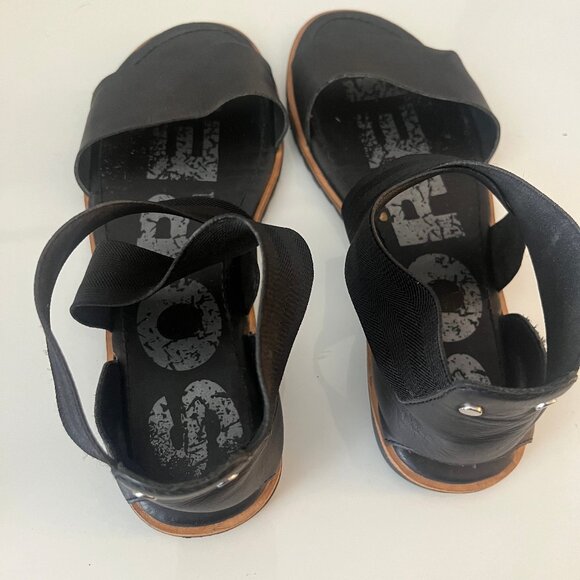 Sorel Ella Sandals black size 7 - Picture 3 of 5